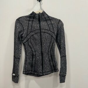 Lululemon Speckled Dark Grey Define Jacket